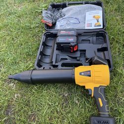 High RPM Cordless Leaf Blower - 48V Electric Handheld Leaf Blower with 2 Batteries & Fast Charger - Lightweight for Patio, Lawn, Yard, Deck Cleaning