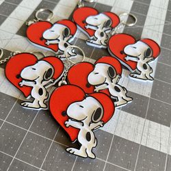 3d Printed Snoopy Heart 