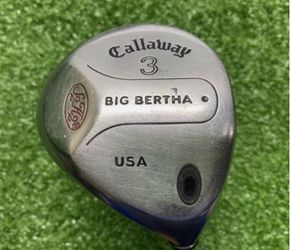 Callaway Big Bertha 3 Wood / RH / Senior Graphite ~43"