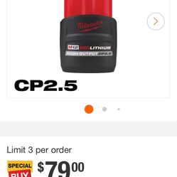 M12 Battery Like New