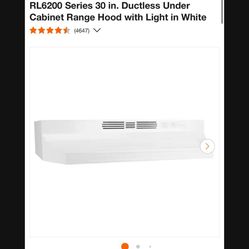 Range Hood (white or black )