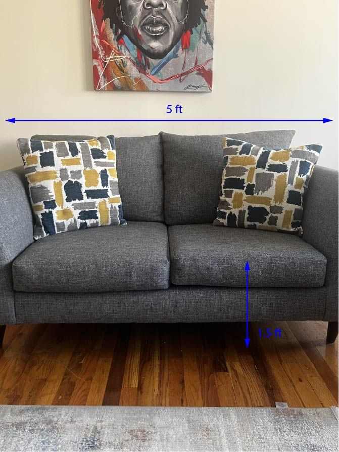 TWO SEATER Sofa Available for SALE