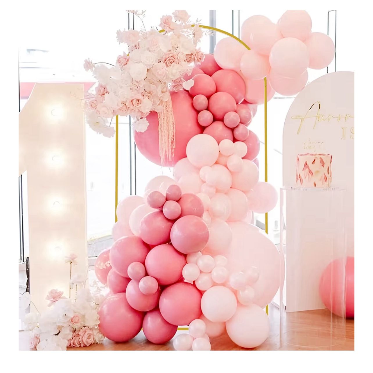 6.6 FT Wedding Arch Backdrop