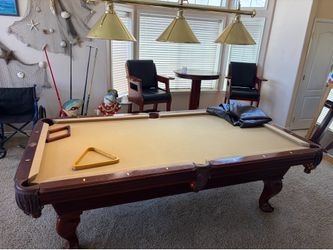 High Line Billiards Pool Table + Accesories