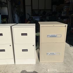 Four File cabinets  FREE
