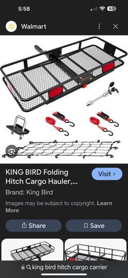 King Bird Cargo Carrier For Hitch