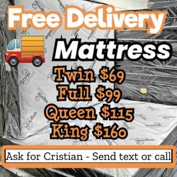 New Mattresses  Twin mattress Full mattress Queen mattress  King mattress  Colchones nuevos  Beds 