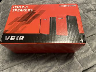 New 2.0 USB Computer Speakers 