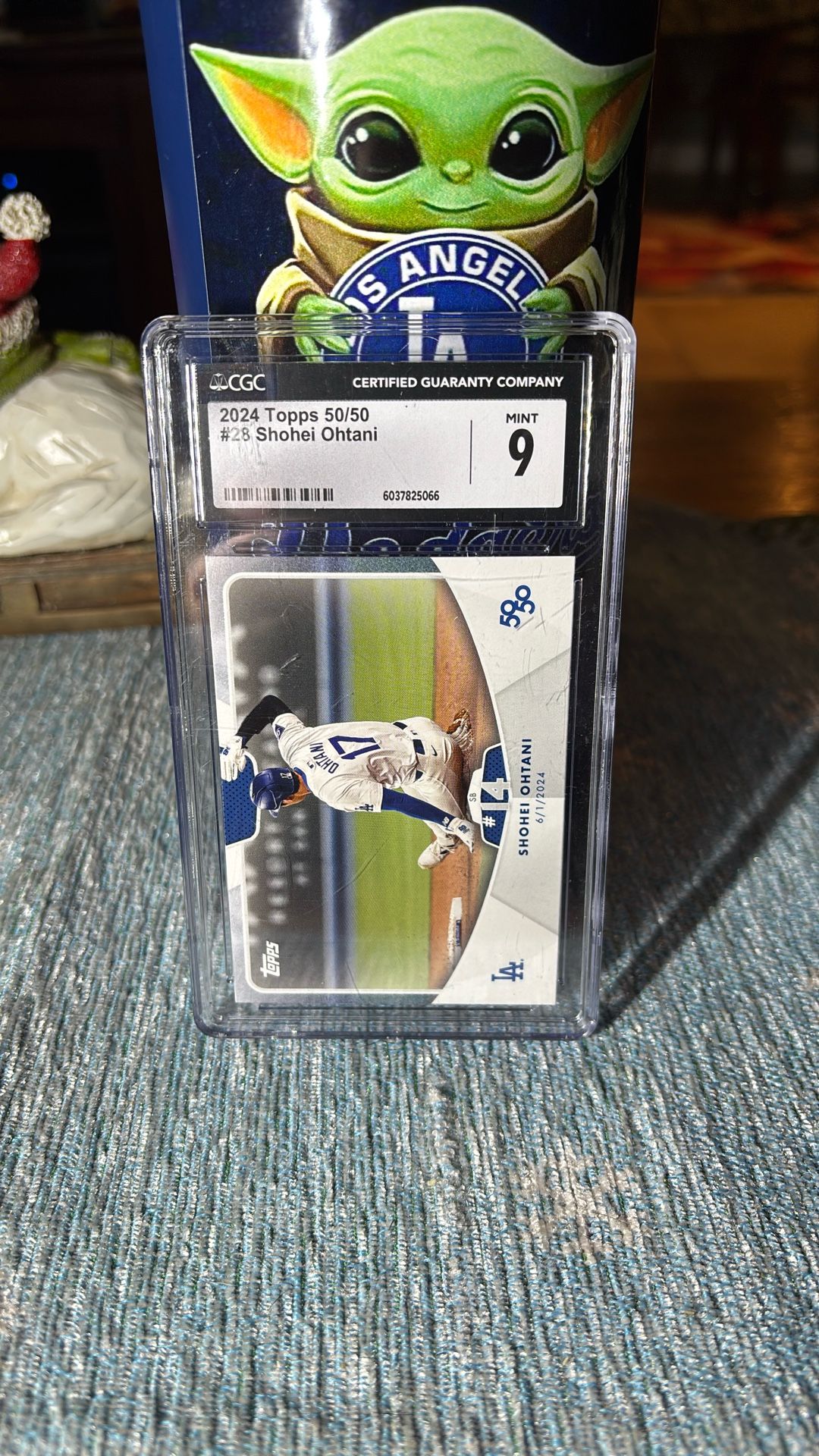 Topps SP Shohei Ohtani 50/50 Mint 9 Slab