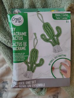 Craft It Up! DIY Macrame Cactus Kit