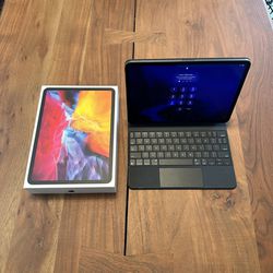 11-inch iPad Pro (2nd Gen) Wi-Fi 128GB - Space Gray + Apple Magic Keyboard