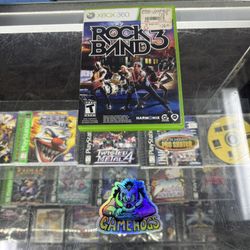 Rock Band 3 Xbox 360 $40 Gamehogs 11am-7pm