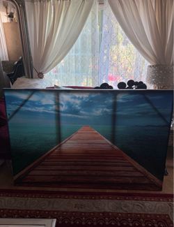 Like new huge plastic canva of the ocean I sell it for less first in come first in take it!!🌺