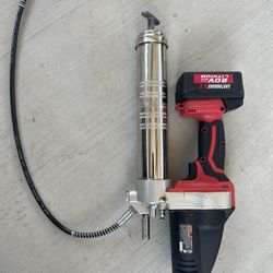 Earthquake In Lithium Powered Grease Gun