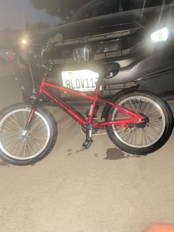 Red bike
