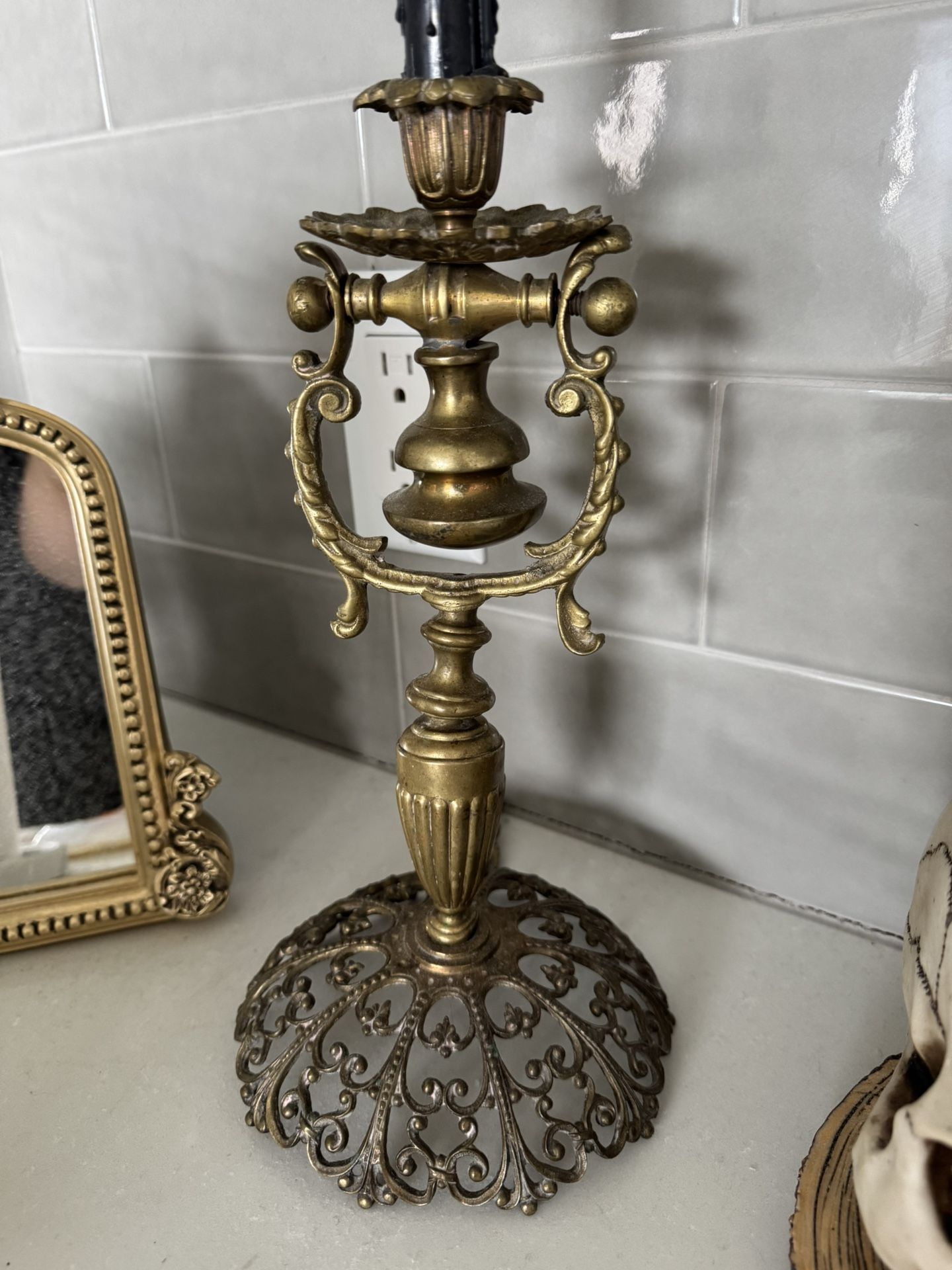 Antique Candelabra/Wall Sconce
