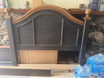 Queen bed frame