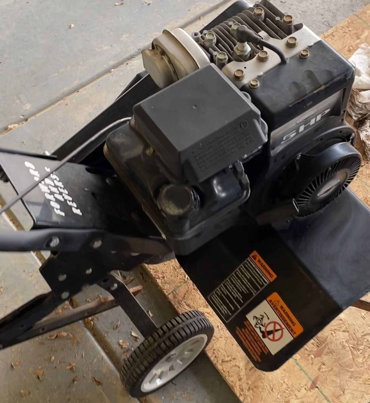 Craftsman 5hp Rototiller With Reverse!