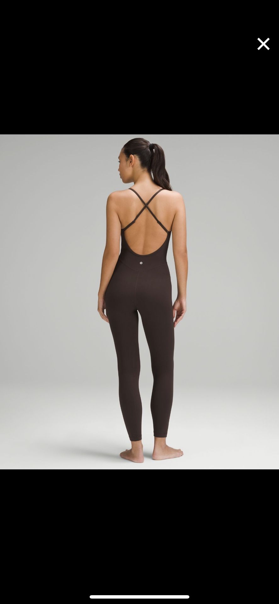 Lululemon Cross Back Bodysuit 