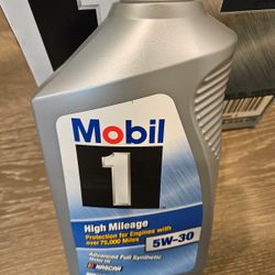 Mobil 1 Full Synthetic Oil 5W-30