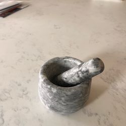 Stone mortar and pestle