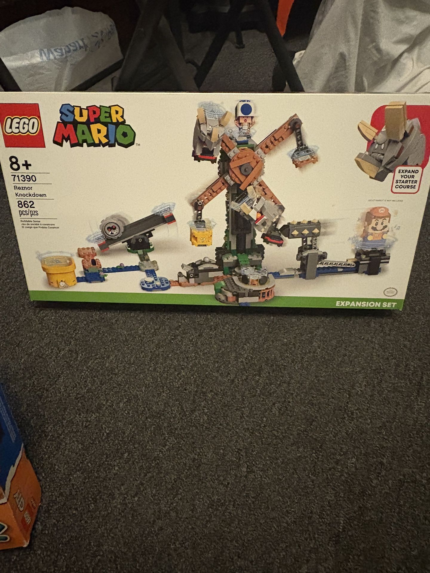 Lego Mario Reznor Knockdown