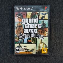 Grand Theft Auto San Andreas (PS2)