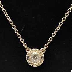 Coach RoseGold Necklace 