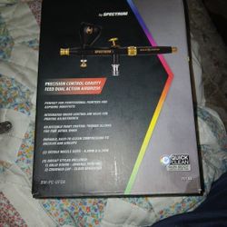 Air BRUSH SET BLACK WIDOW(NEW IN BOX)