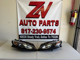 2019 2022 Chevy Malibu Headlights 