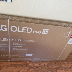 Brand New LG 65 Inch OLED Evo AI C5 4K HDR Smart TV (2025)