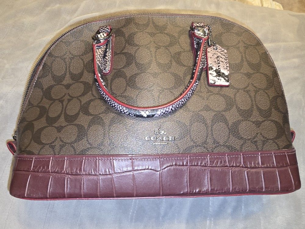 Coach Bowling Ball Style Purse