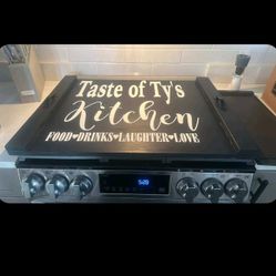 Personalized Stove Top Covers 