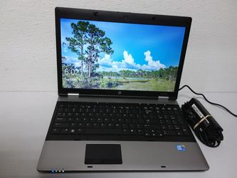 Up for sale a HP Probook 6550B Intel core i3 M 350 2.27GHz 4.00gb memory 320gb hard drive windows 10 pro