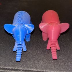 3D Printed Elephants
