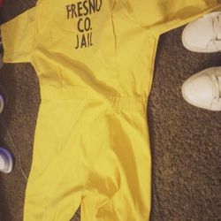 County Jail Jump Suit 2xl(100%, Authentic)