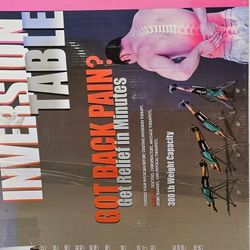 Heat And Massage Inversion Table