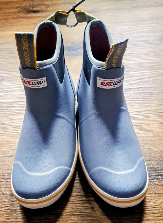 Men's Size 7~SUREWAY Deck Boots Pro Non-Slip Fishing&Ankle Boots,New Condition