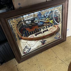 Budweiser mirror