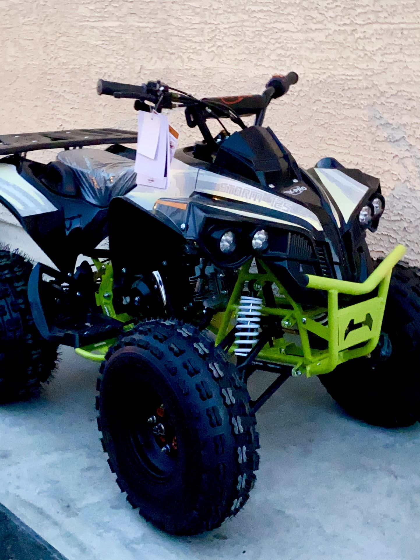 🚨Brand New ATV Quad 4 Wheeler for ADULT 125cc w/ LED lights & Title on Hand
