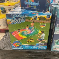 H2O Go! Tie Dye Blobz Jump, Splash, & Slide (built-in Sprinklers)