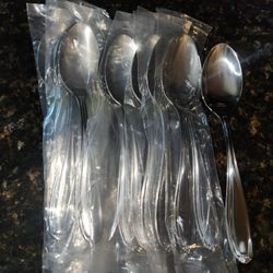 12 Small Spoons New From International Flatware