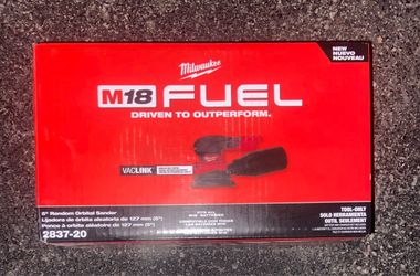 Milwaukee M18 FUEL 5" Random Orbital Sander