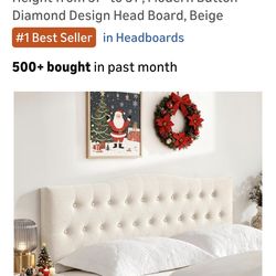 Queen headboard