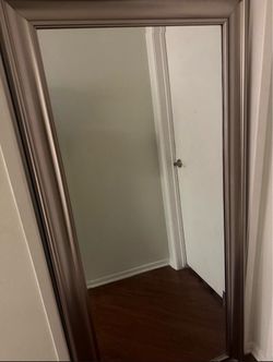 OVERSIZED FULL-LENGTH STANDING FLOOR MIRROR