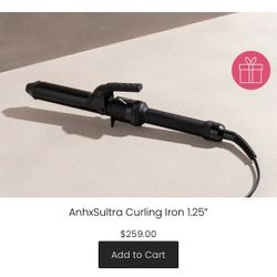 Brand new, sealed AnhxSutra curling iron | $295 retail