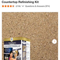 DAICH SpreadStoneMineral Select 1 qt.​ Canyon Gold Countertop Refinishing Kit