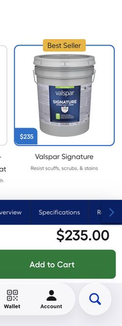 Valspar Agreeable Gray 5 Gal