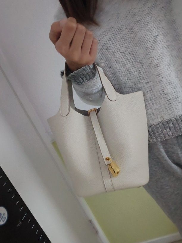 Picotin 18 Nata Gold Hardware Bag