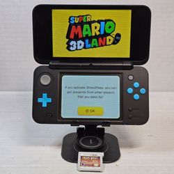 Nintendo New 2DS XL Black & Turquoise + Super Mario 3D Land & Angry Birds